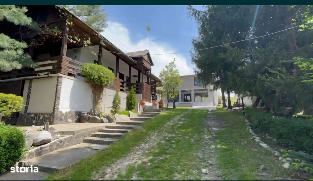 Gospodarie Vranesti 3296 mp 2 case zona linistita 12 km de Pitesti