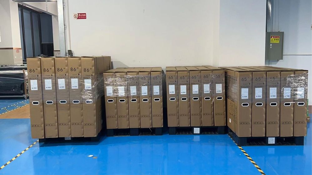 Интерактивный панель 55/65/75/86 Ножка роликовый Установка есть