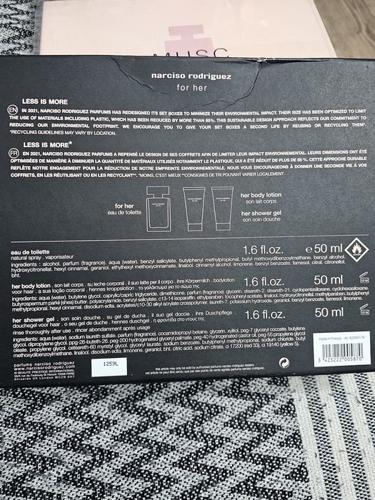 Truse cu parfum Narciso Rodriguez