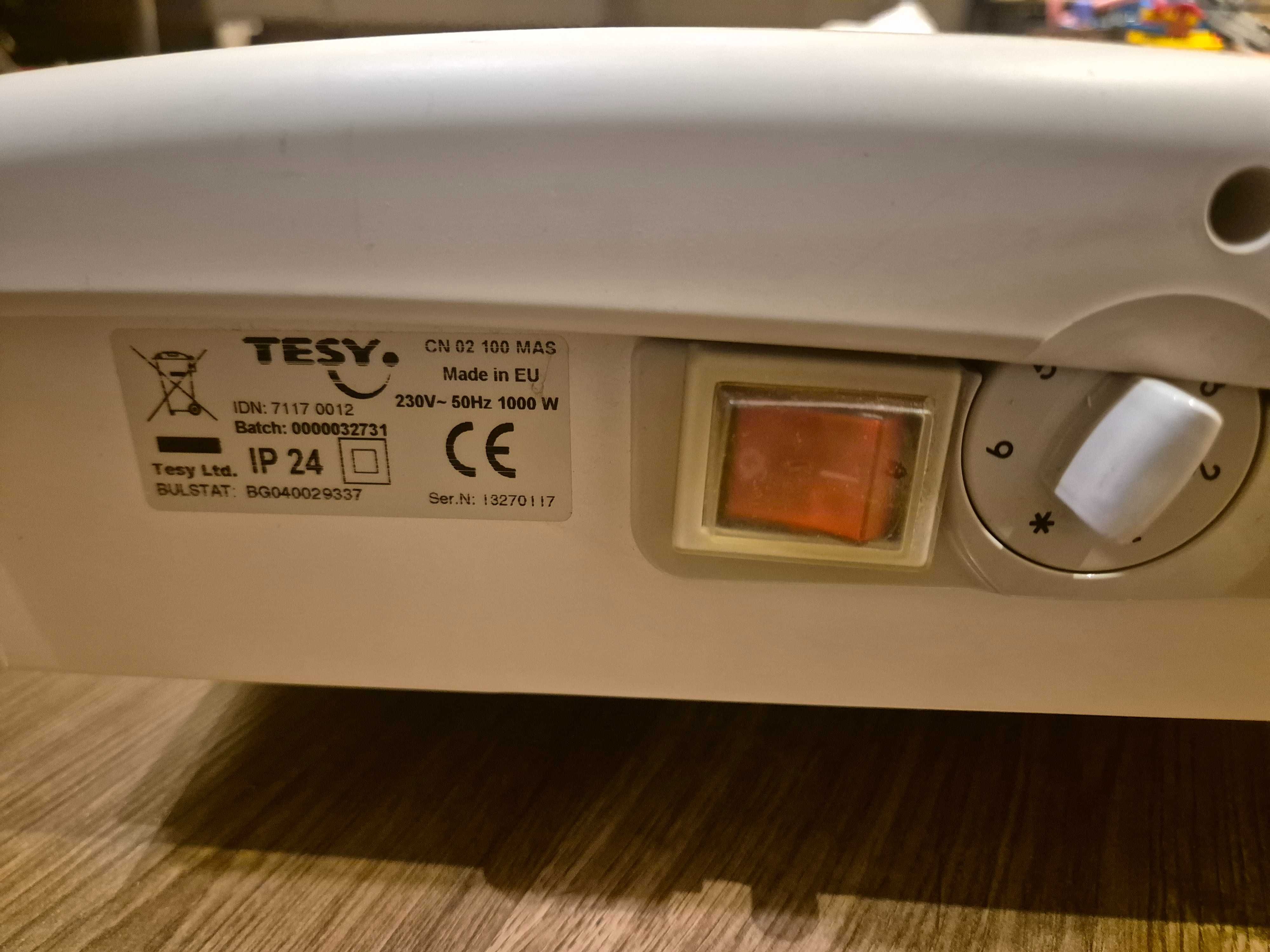 Стенен конвектор Tesy CN 02 100 MAS, 1000W