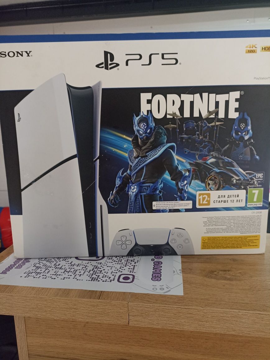 Продается ps5 slim 1tb, ps, playstation, пс 5 ,пс 4