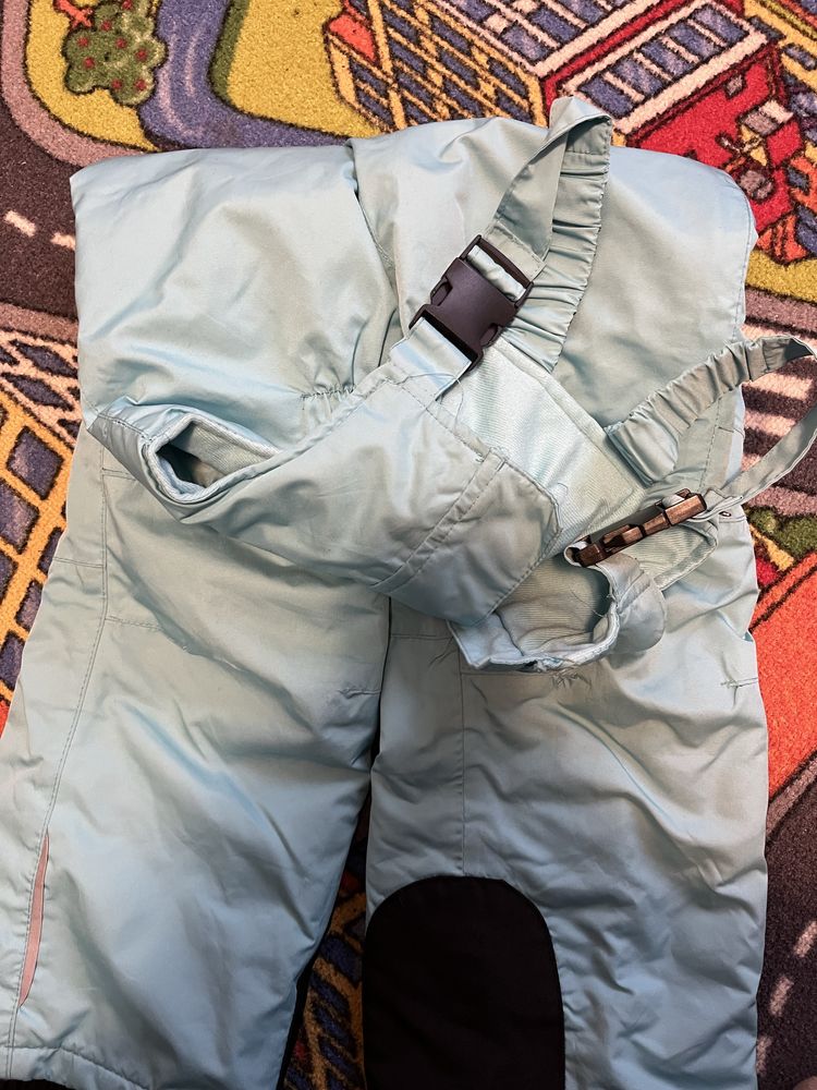 Pantaloni de ski 110/116 cm LUPILU si polar HM 6-7 ani