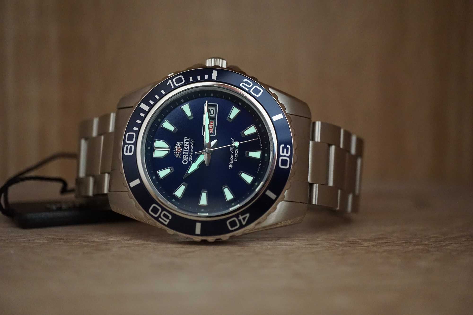 ORIENT Mako XL син цифер