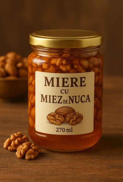 Miere cu Nuci & Fruct