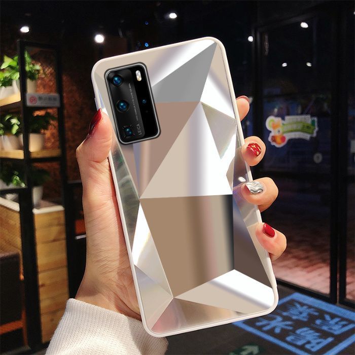 Husa tip oglinda model 3D pt. Huawei P40 Lite , P40 Lite E , P40 Pro