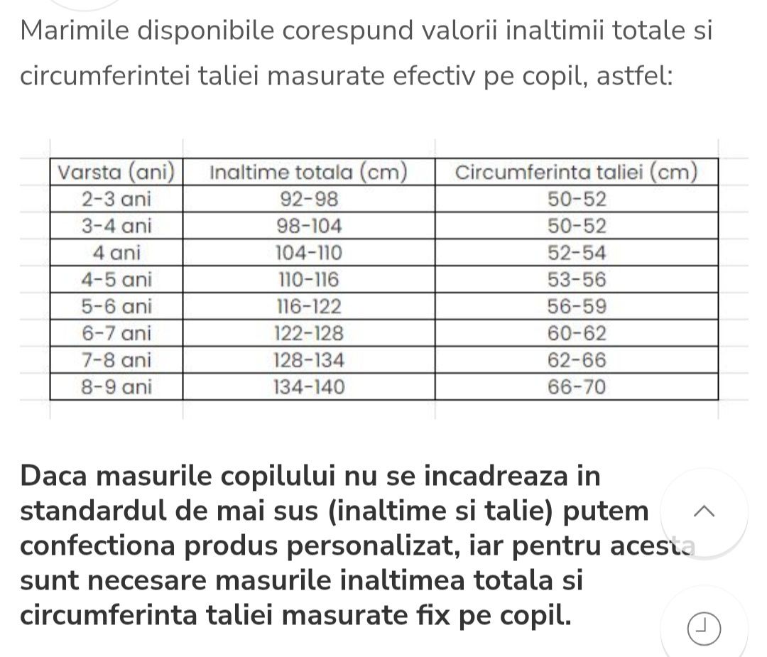 Costum polițist copii, diverse modele- mărimi 2-8 ani