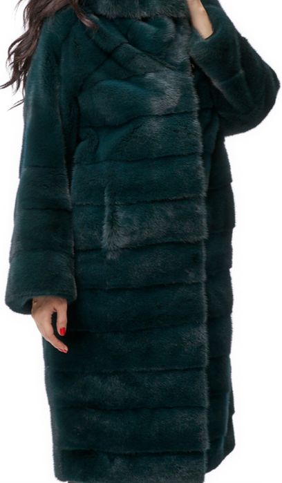 Шуба норковая, длинная, 44 р, италия