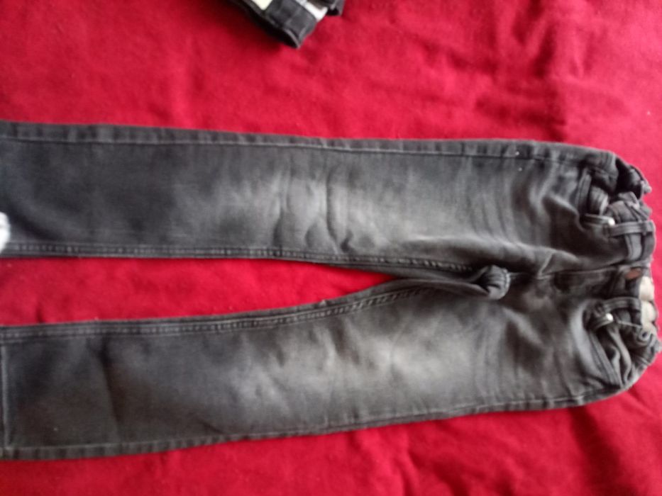 Детски дънки черни