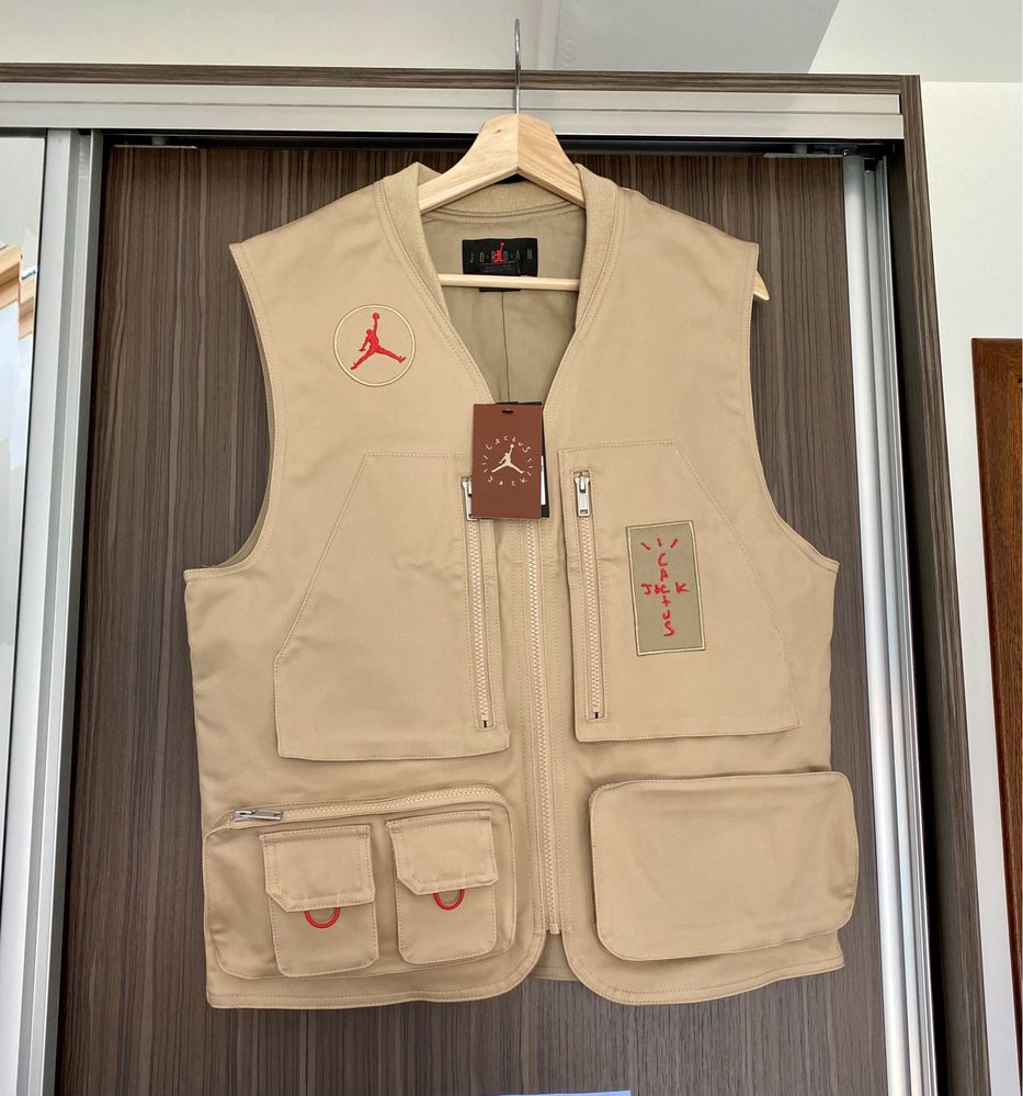 Travis Scott Cactus Jack Air Jordan Utility Vest | Vesta Nike