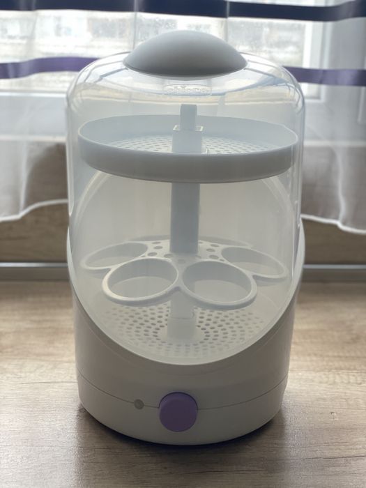 Електрически стерилизатор Chicco Step Up, 6-7 шишета, 0+