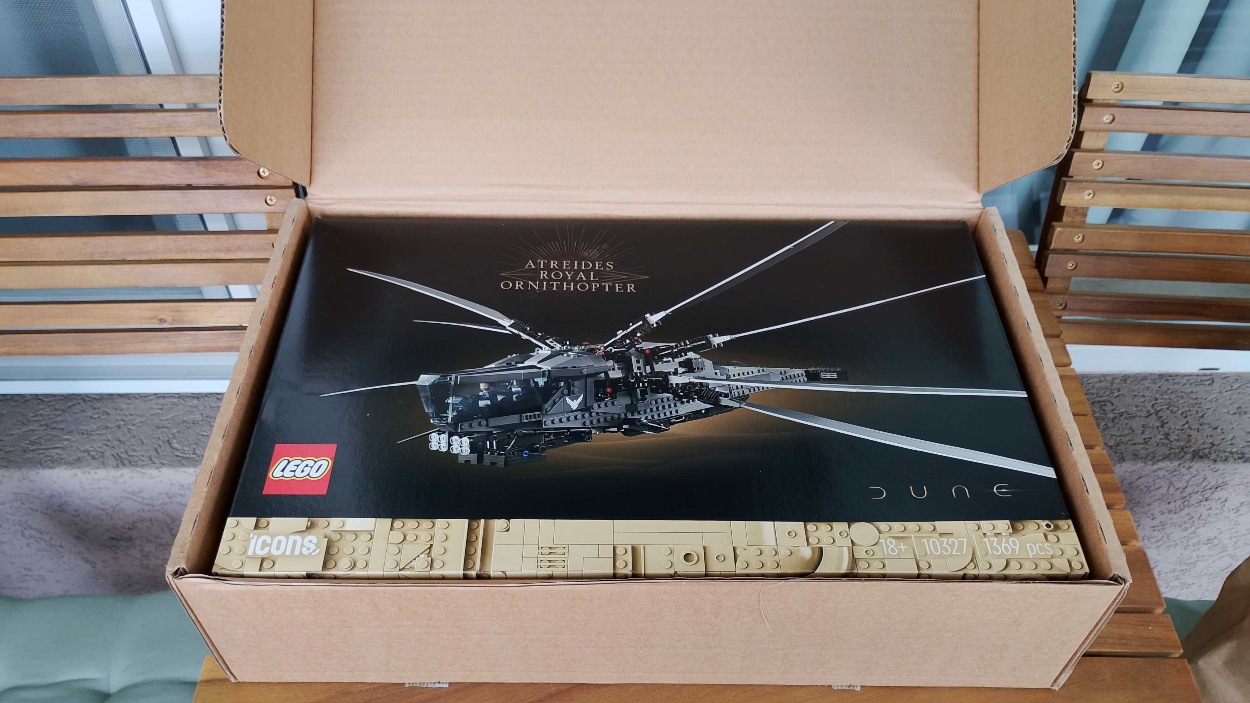 Конструктор LEGO Icons - Дюн: Атреидски кралски орнитоптер (10327)