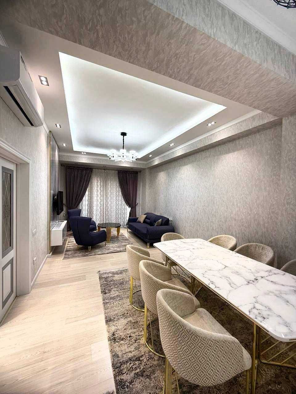 Просторная кв с паноранным видом! 2 комн  «Gardens Residence” ID008