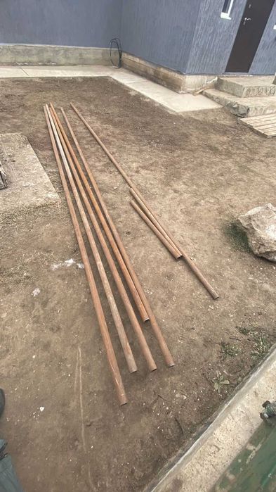 Советская новая труба бесшовная 8 шт (общ длина 29 м)