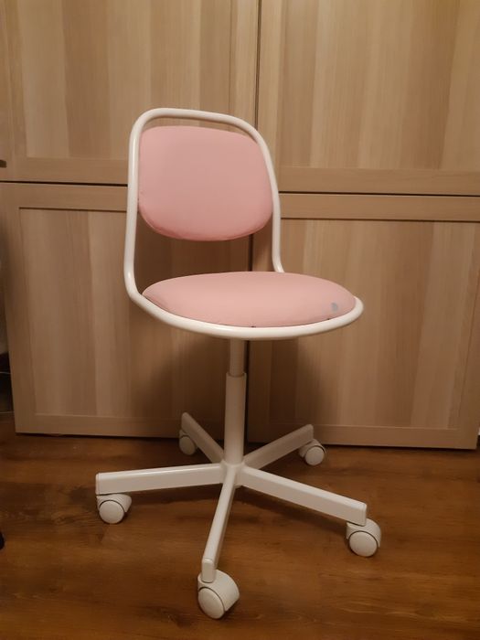 Scaun birou culoare roz
