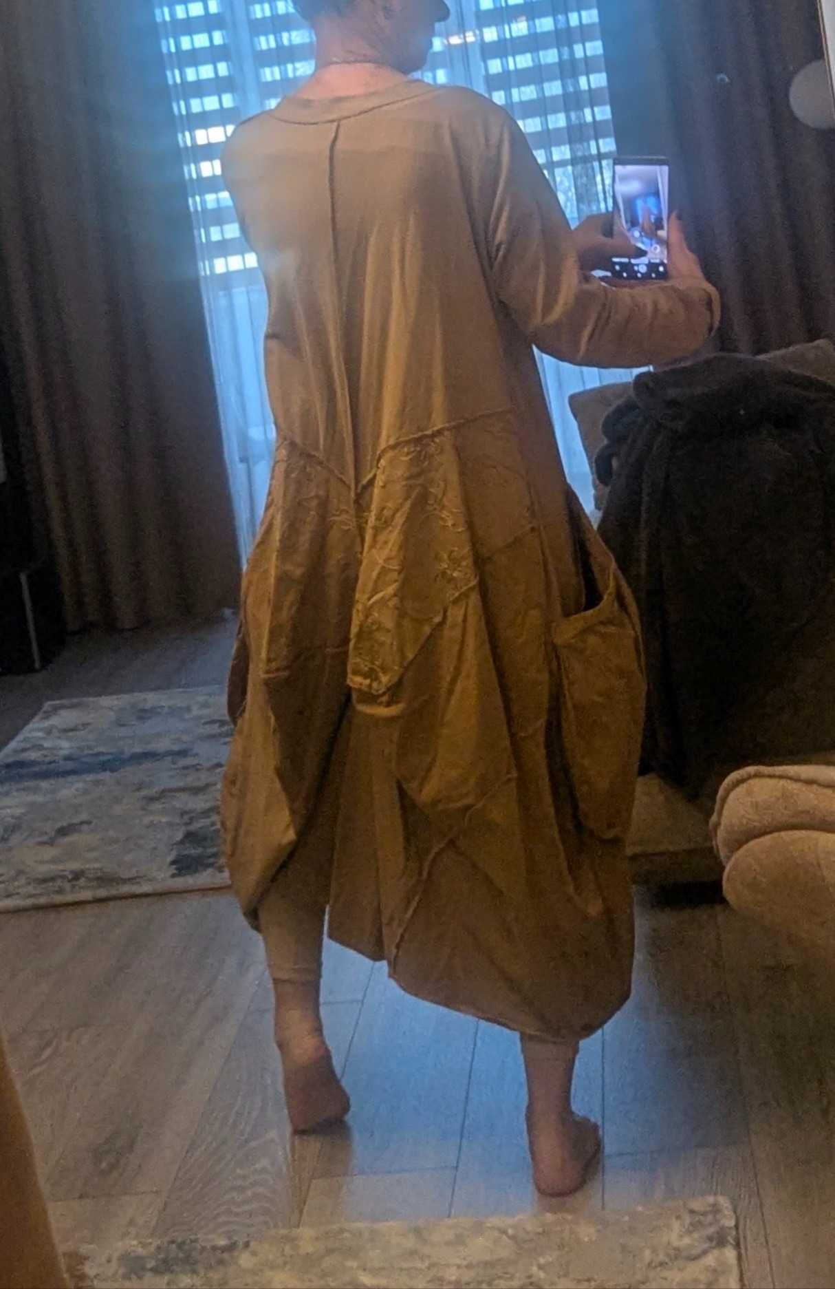 Rochie-trench, oversize