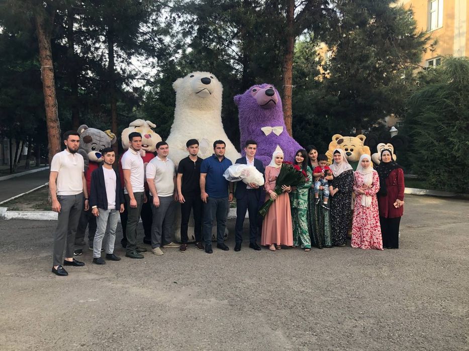 Ayiqlar xizmati Teddi shou multfilim qahramonlari shar oformilineya