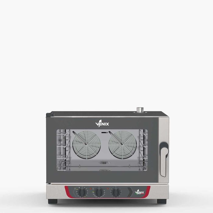Конвектомат механичен, 4 тави 60х40см или GN1/1 - CP04M0N0