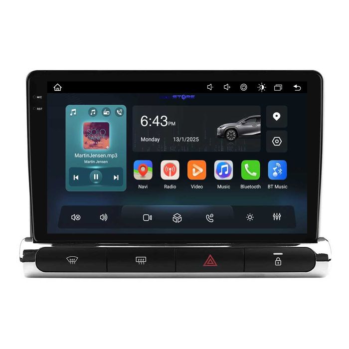 Navigatie Dedicata Citroen C3 Aircross (2017-2023), 9Inch, Carplay