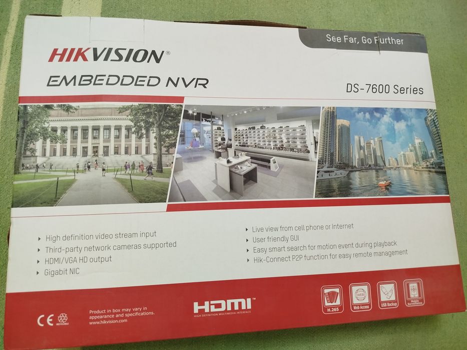 NVR va HDD 2ТВ янги