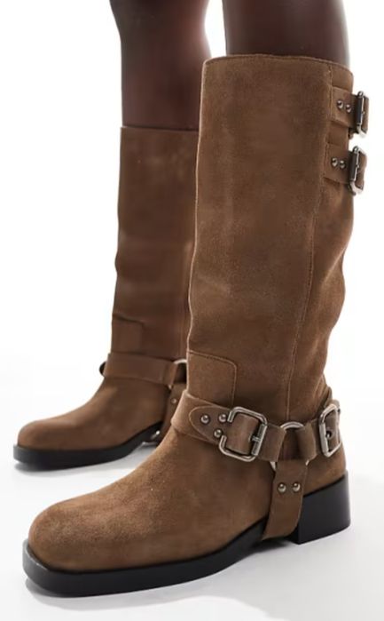 Ботуши естествен велур