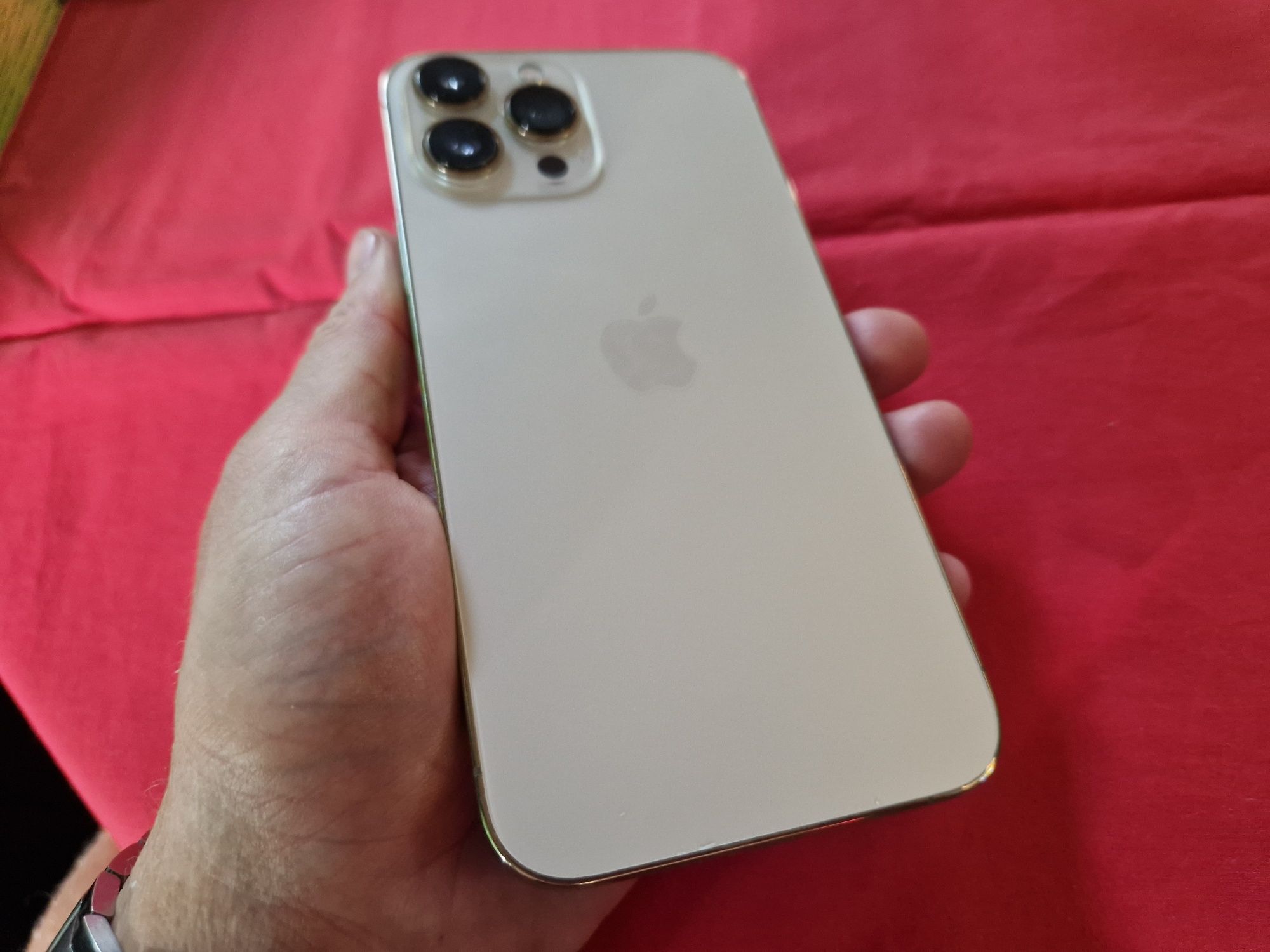 -Iphone 13Pro Max, ca Nou, Silver, 128Gb, 6Ram, bat: 84%, impecabil, i