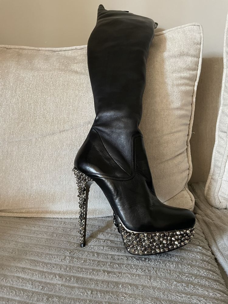 Дамаки чизми Philipp Plein