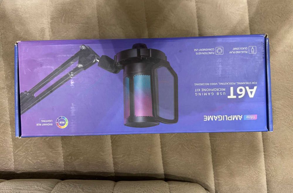 Микрофон для подкастов AMPLIGAME A6T