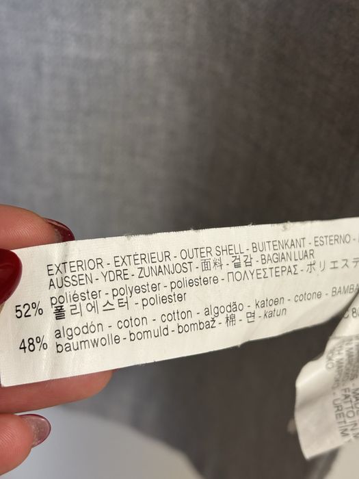 Sacou Zara lung, cambrat,modern si calitativ - impecabil - marime S/36