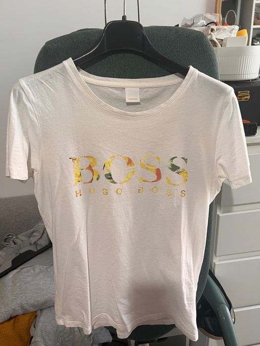 Tricou Hugo Boss S damă alb