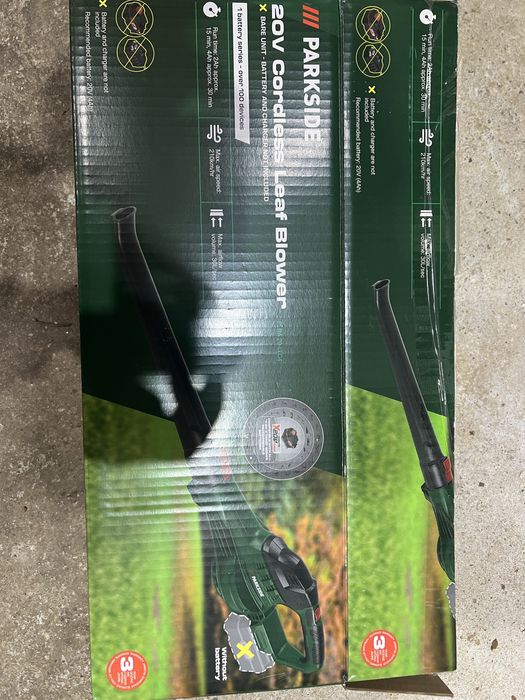 Suflanta frunze parkside cu acumulator