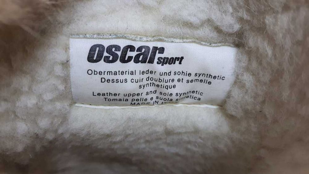 Cizme piele si blana naturala iepure de la OSCAR Sport marimea 38-38,5