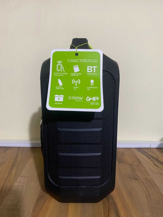 Преносим високоговорител GHIA GSP-005 + Динамичен микрофон