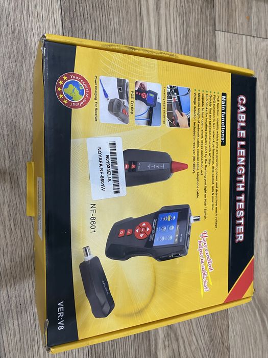 кабельный тестер полный комплект