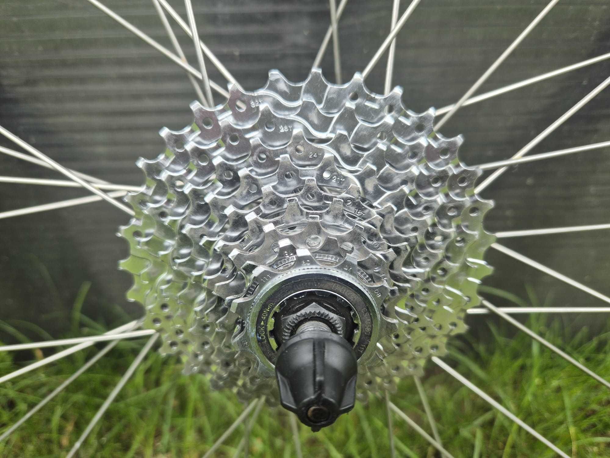 Roti mountain bike Weinmann ZAC 2000,Deore LX, Ritchie, 9 pinioane
