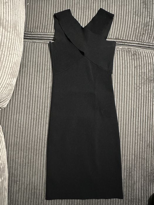 Rochie neagra tip bandage