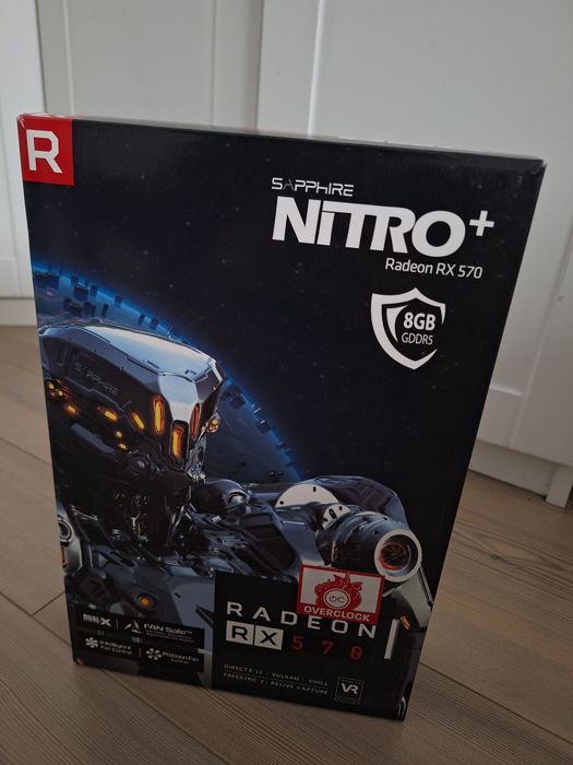 Placa Video Amd 570 Nitro 8GB