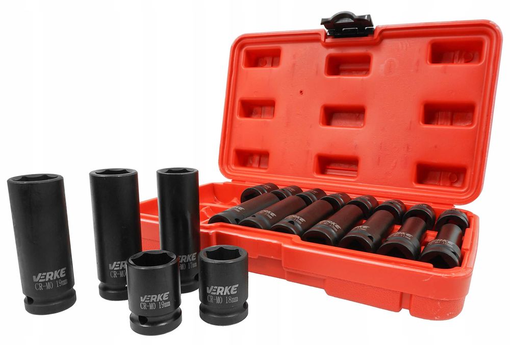 Set chei tubulare impact ½ 20 piese 10-19mm (V39464)