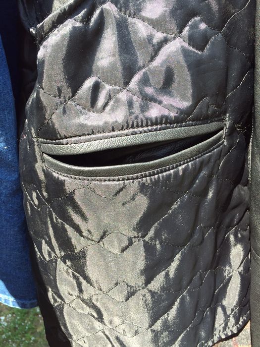 Geaca barbateasca de piele, noua