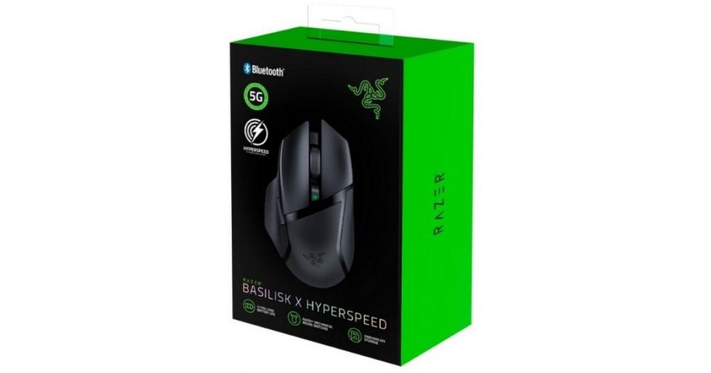 Mouse Gaming Bluetooth 2.4GHz Razer Basilisk X HyperSpeed Wireless Nou