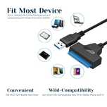 Adaptor USB la SATA - HDD/SSD - Nou , sigilat / garantie