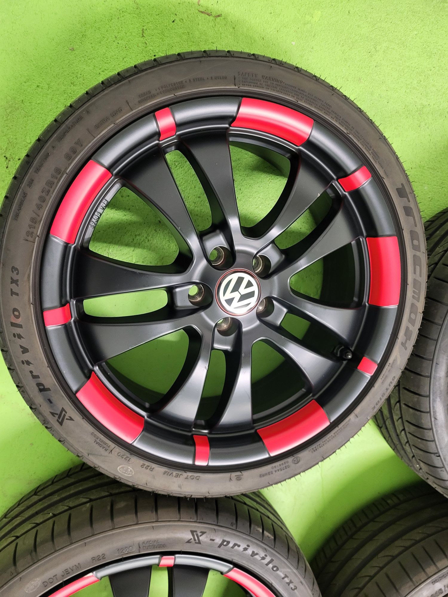 18 5x100 Vw Golf 4 Bora Audi A1 A3 Skoda Subaru 5х100