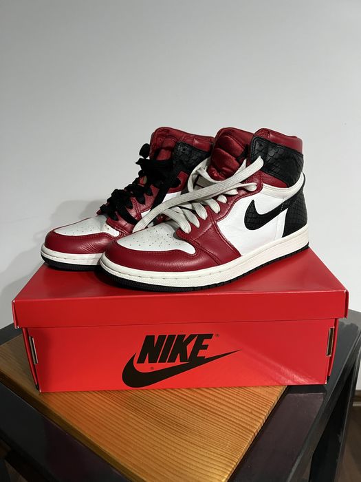 Nike Air Jordan 1 Satin Snake