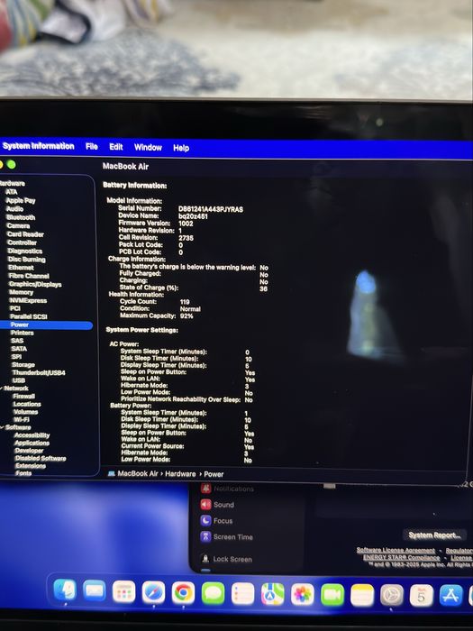 Macbook Air M1 2021 8/512GB