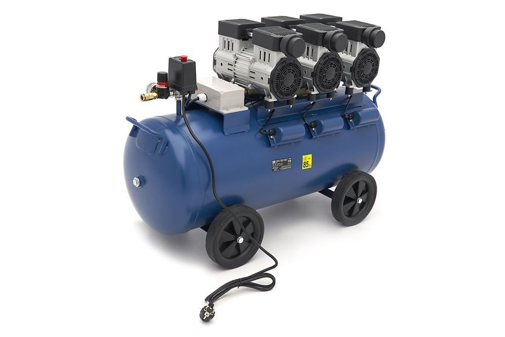 Compresor silentios zgomot redus fara ulei 90l hbm machines