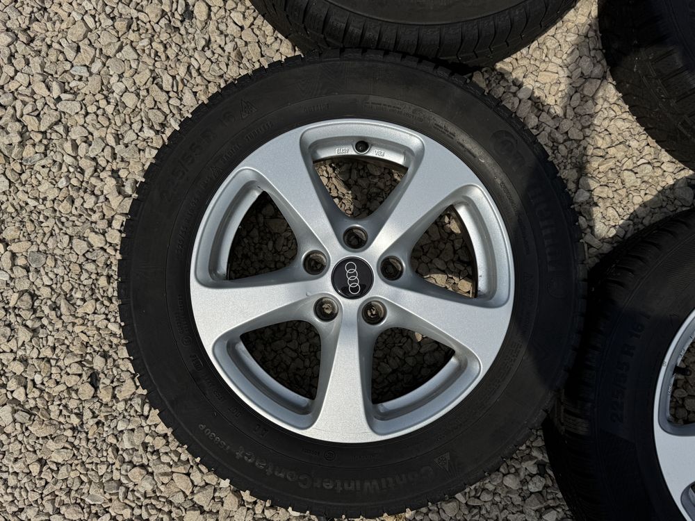 Джанти с гуми 5х112 16 цола *BORBET* VW | AUDI | SKODA | SEAT