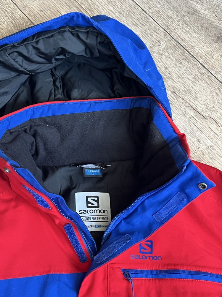 SALOMON AdvancedSkin Dry  SKI Jacket - Ски яке размер Л / Оригинал