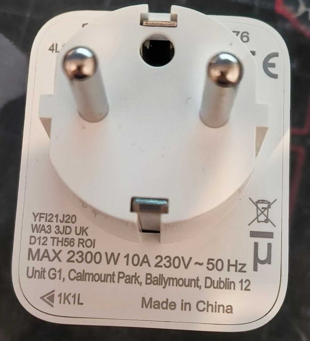 Priza smart wifi 4Lite Octo smart plug, Wiz app, Google, Alexa, Siri