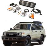 Комплект фары, решетка Toyota land cruiser 100 off road вездеход