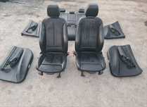 Interior piele negru sport bmw f30