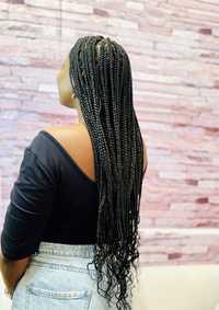 Box Braids, Codite Afro, Impletit